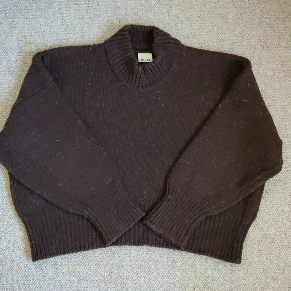 Babaa Jumper no 15 in color Earth, wool - Picture 11 of 12